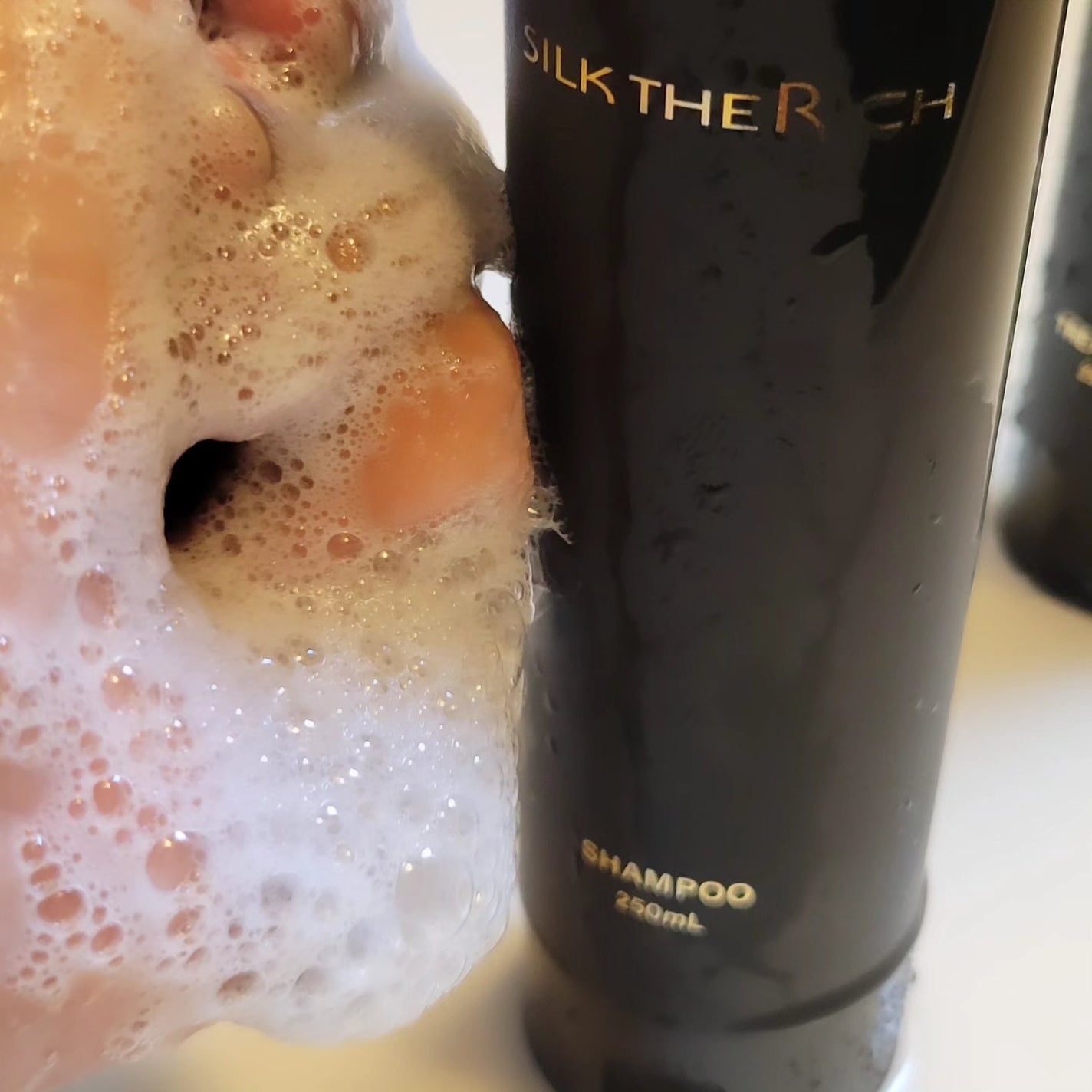 SILK THE RICH スカルプ&リペア シャンプー・トリートメント/SILK THE RICH/市販シャンプーを使ったクチコミ(4枚目)