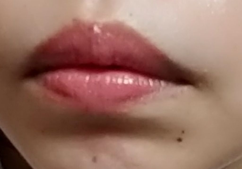 ルージュ ヴォリュプテ シャイン/YVES SAINT LAURENT BEAUTE/口紅を使ったクチコミ(4枚目)