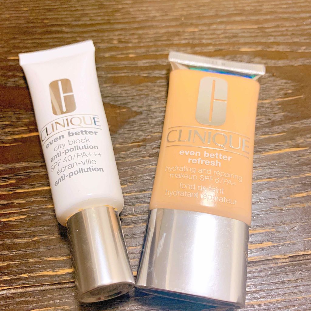 イーブン ベター シティ ブロック ポリュテクション 40 N/CLINIQUE/化粧下地を使ったクチコミ(1枚目)