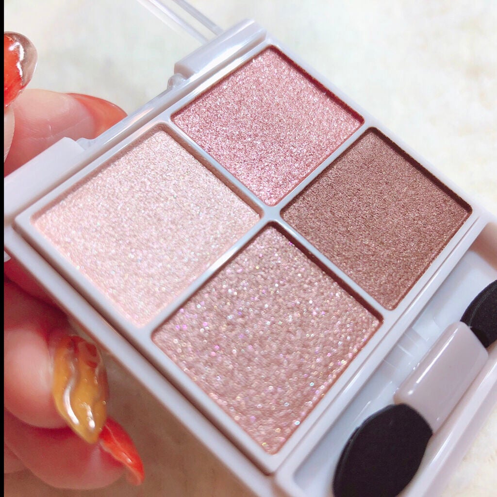 シルキースフレアイズ/キャンメイク/アイシャドウパレットを使ったクチコミ(4枚目)