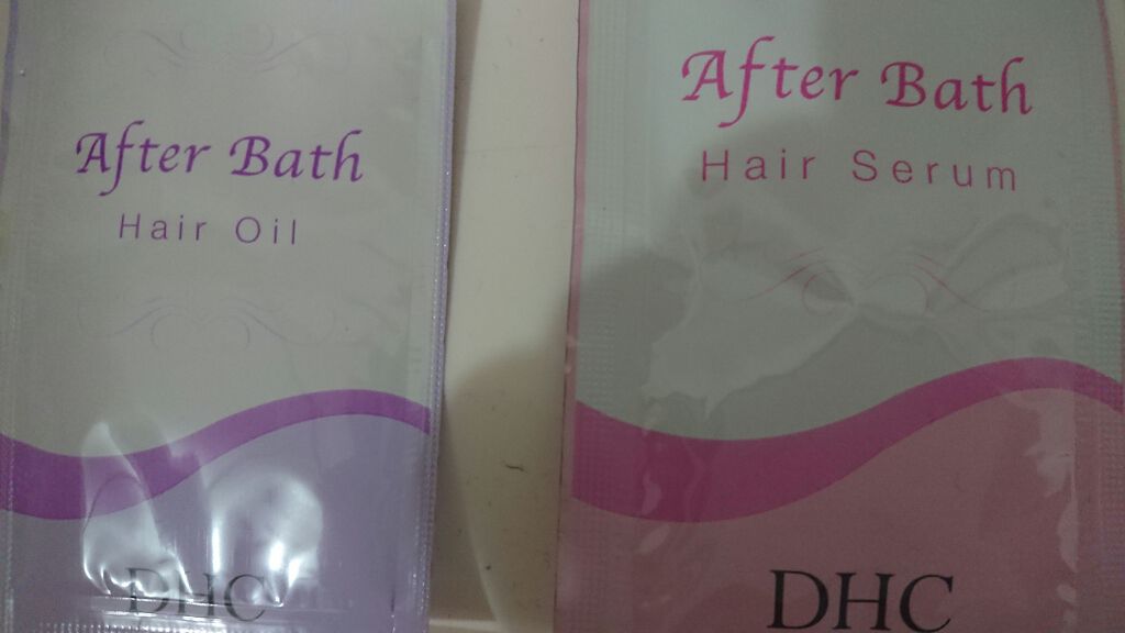 アフターバス ヘアオイル/DHC/ヘアオイルを使ったクチコミ（1枚目）
