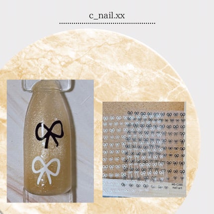 ネイルシール/SHEIN/ネイルシールを使ったクチコミ(2枚目)