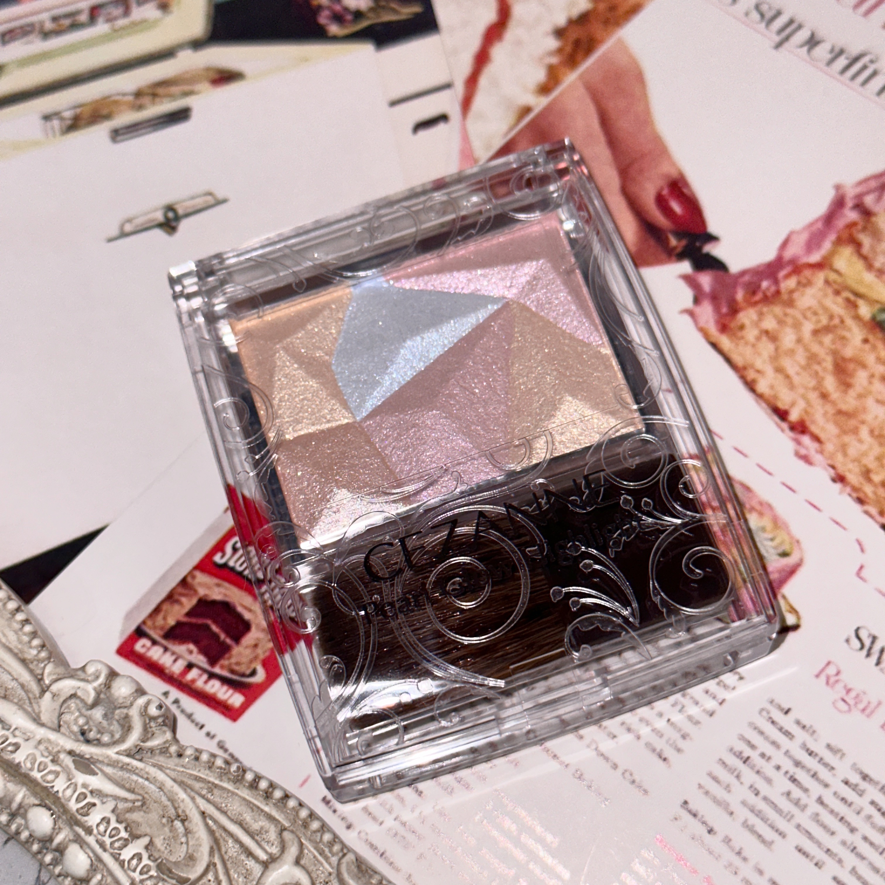 パールグロウハイライト/CEZANNE/ハイライト・シェーディングを使ったクチコミ（3枚目）