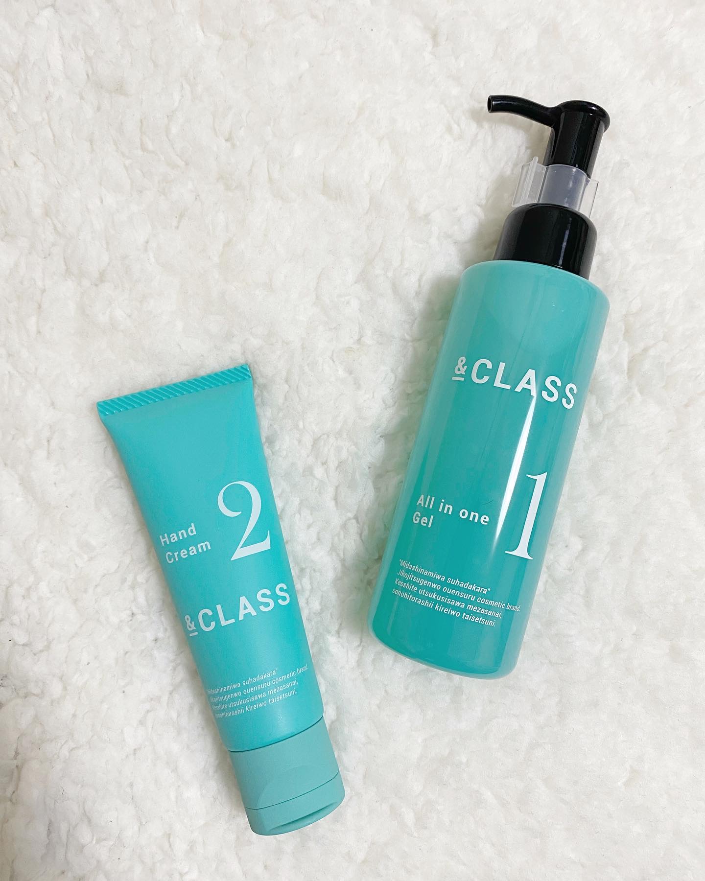 ハンドクリーム/& CLASS/ハンドクリームを使ったクチコミ（1枚目）