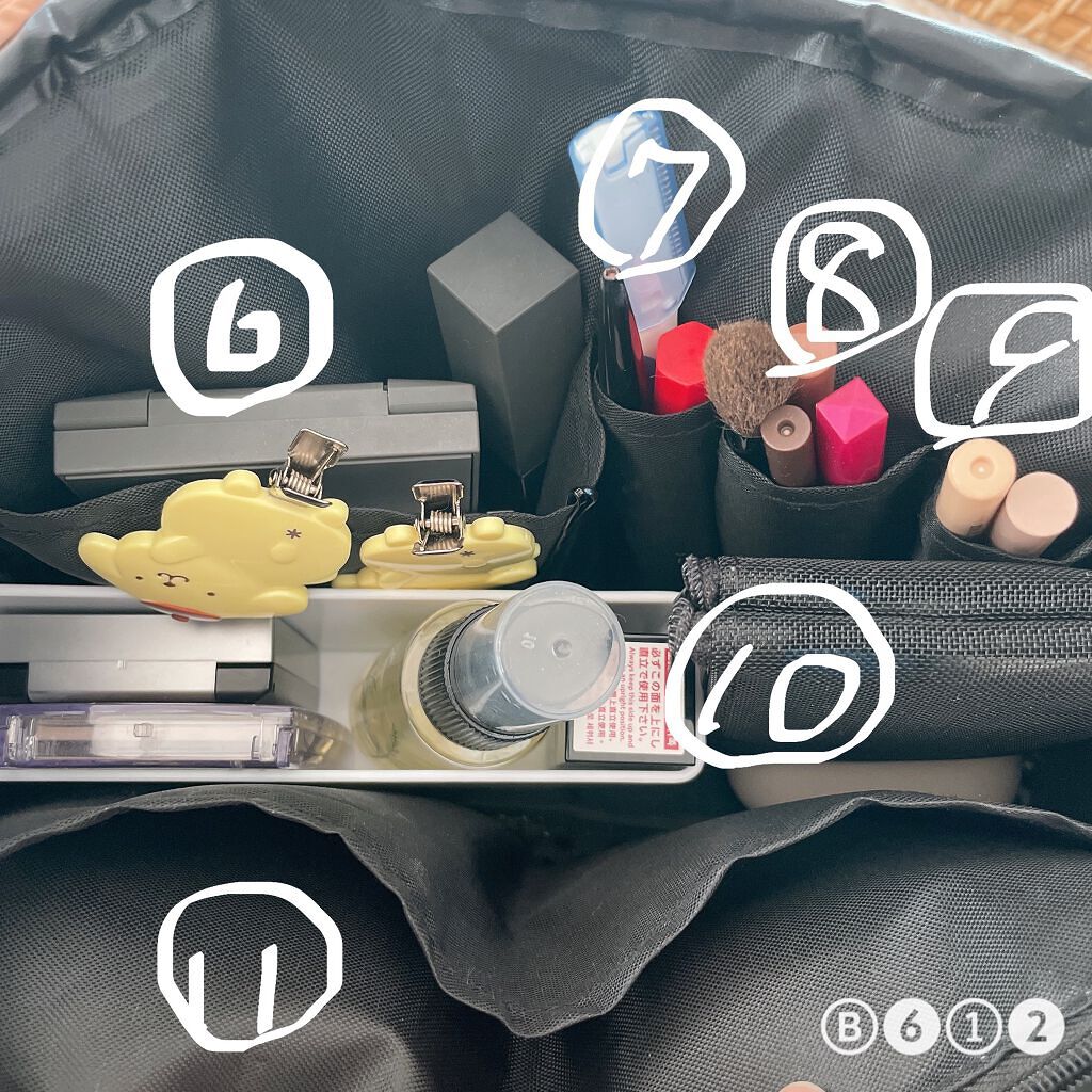 かわにしみきプロデュース ズボラでも収納できる!BIGマルチポーチBOOK/宝島社/雑誌を使ったクチコミ(9枚目)