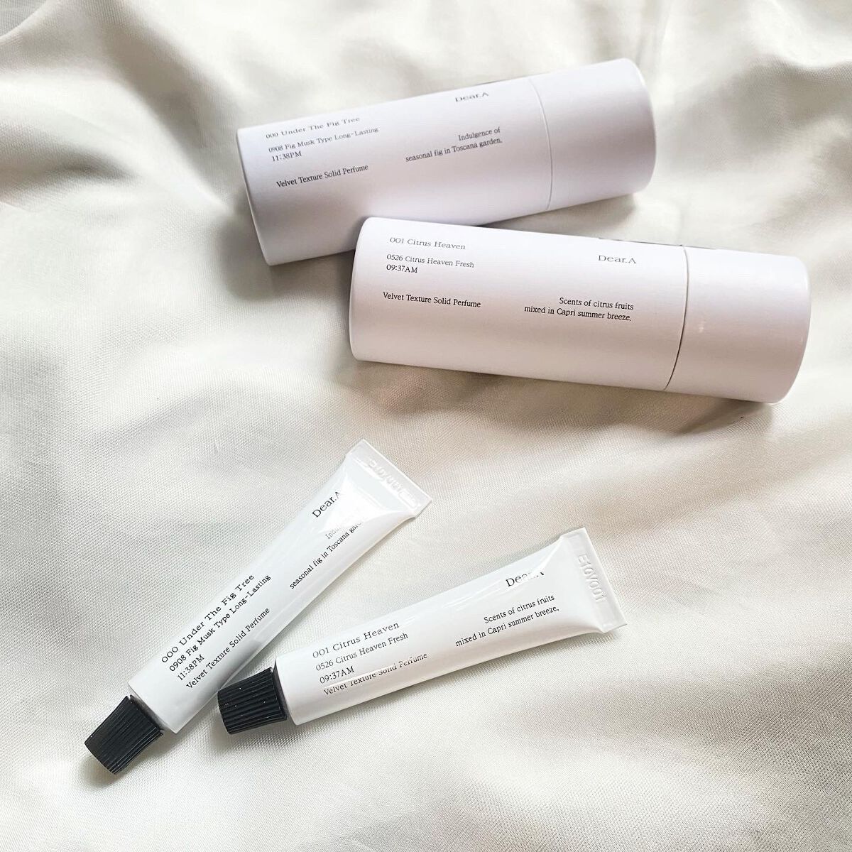 ベルベットテクスチャーソリッドパフューム/Dear.A/練り香水を使ったクチコミ（3枚目）