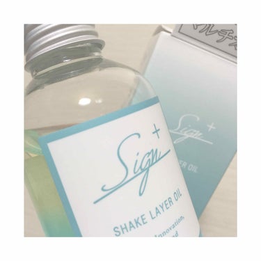 Sign+SHAKE LAYER OIL
エメラルドクーラー
・ヘアオイル
(ボディオイル ハンドオイル)

《使い方》
～入浴後～
①濡れた髪をよく拭き、ブラシでとく。
②髪全体→毛先→前髪の順にオイ