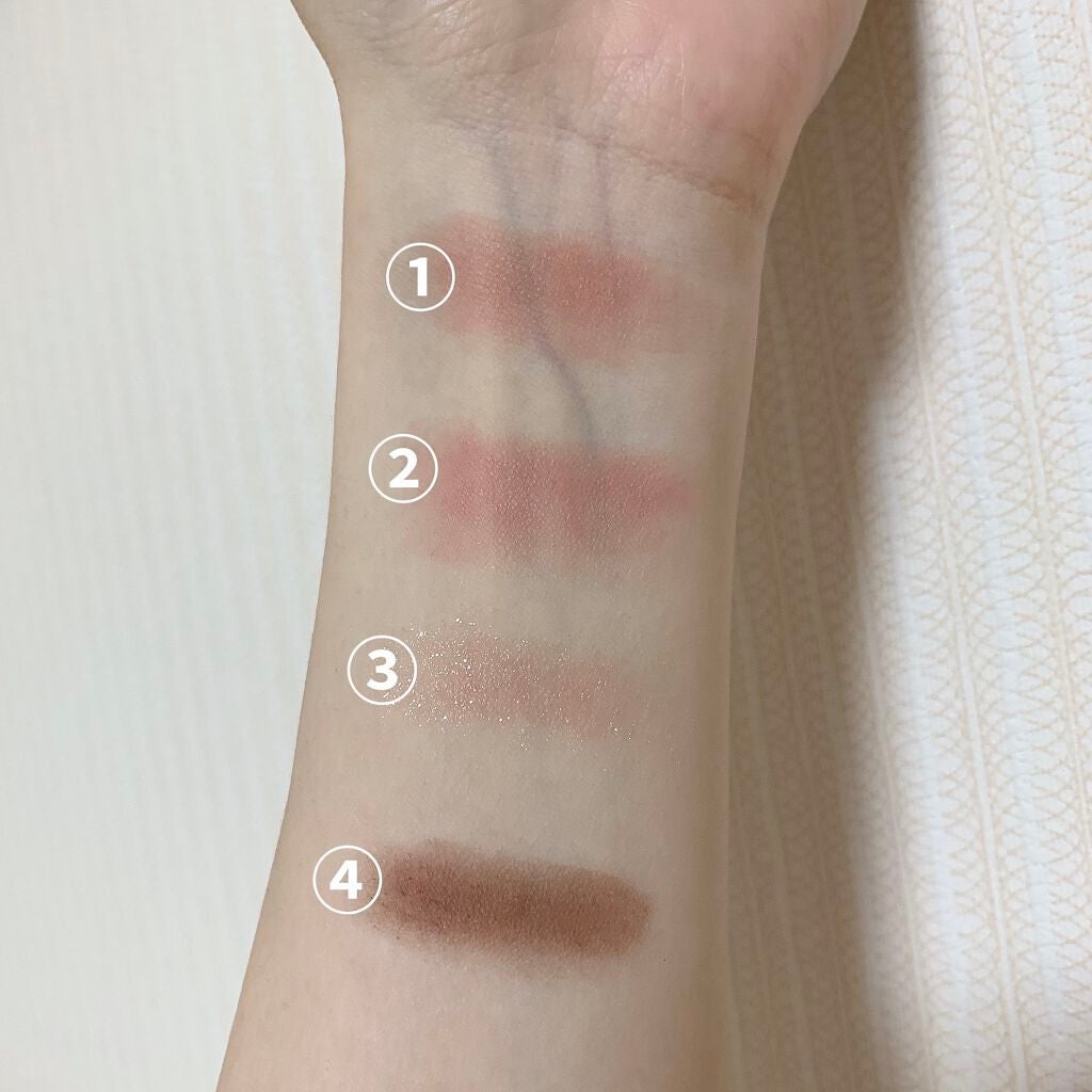 ベターザンアイズ/rom&nd/アイシャドウパレットを使ったクチコミ(3枚目)