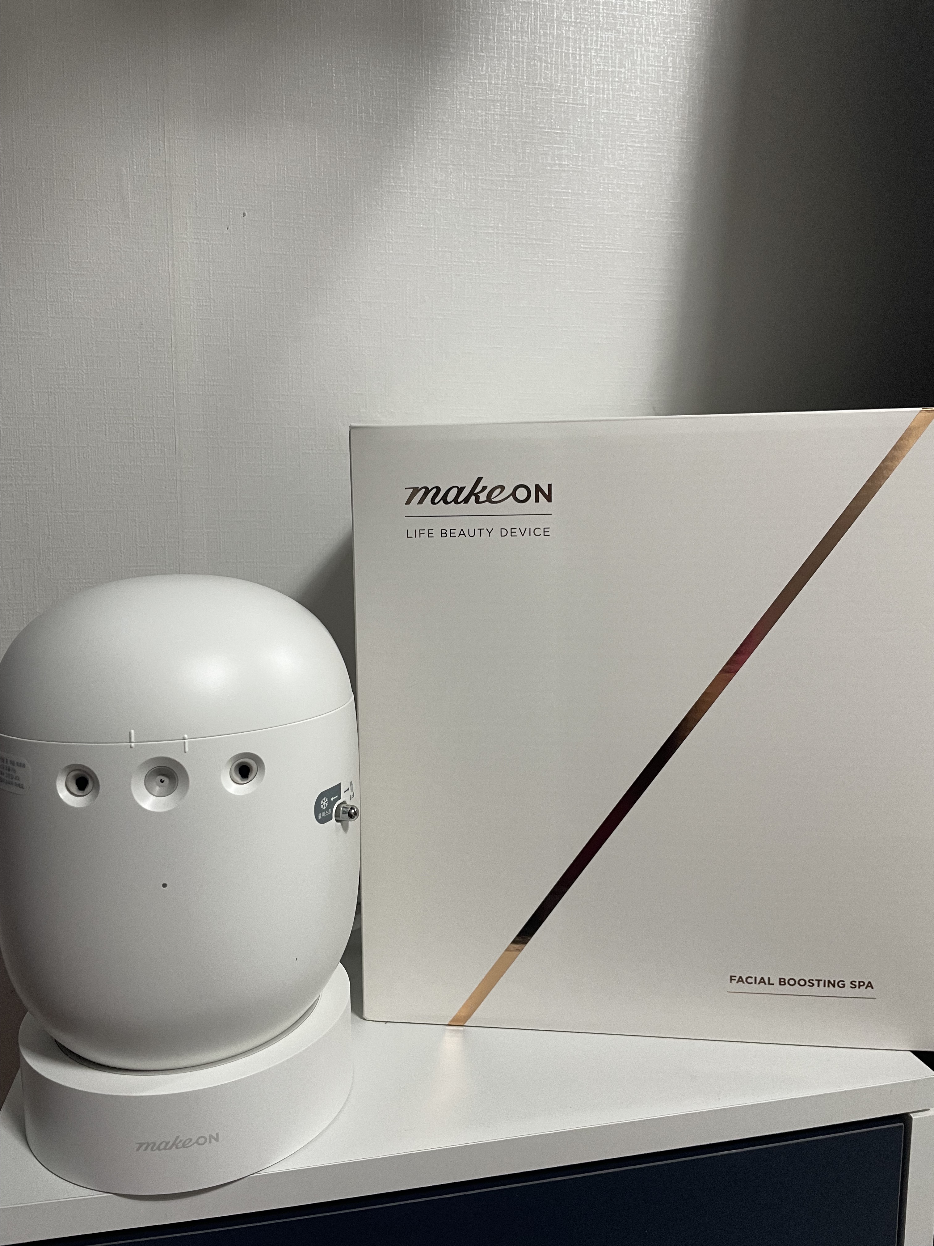 フェイシャルブースティングスパ/Makeon/美顔器・マッサージを使ったクチコミ（2枚目）