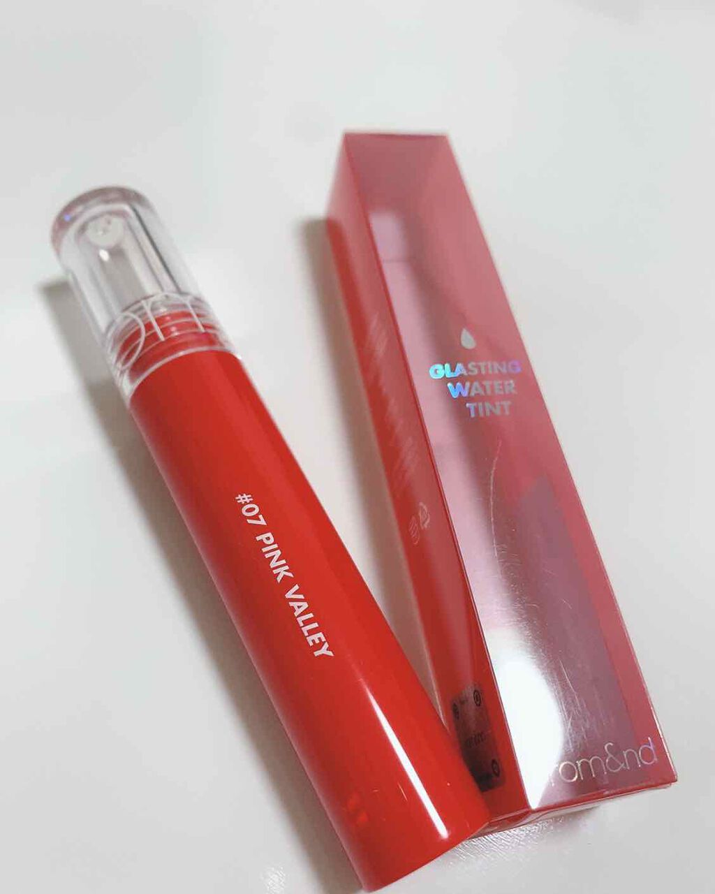 グラスティングウォーターティント/rom&nd/リップティントを使ったクチコミ（1枚目）
