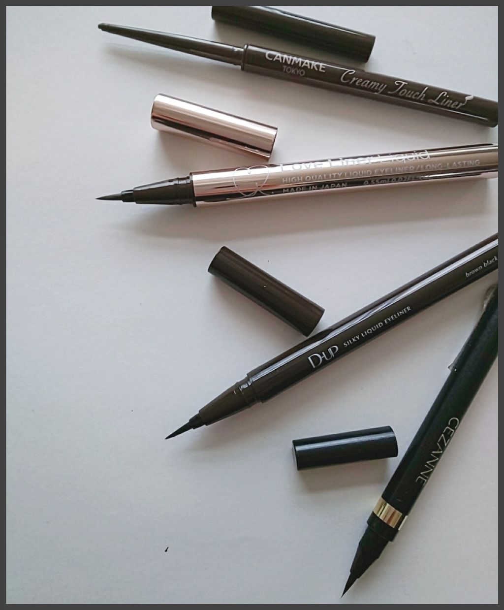 極細 アイライナーR/CEZANNE/リキッドアイライナーを使ったクチコミ（2枚目）