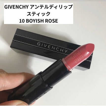 ルージュ・アンテルディ No.10 ボーイッシュ・ローズ/GIVENCHY/口紅の画像
