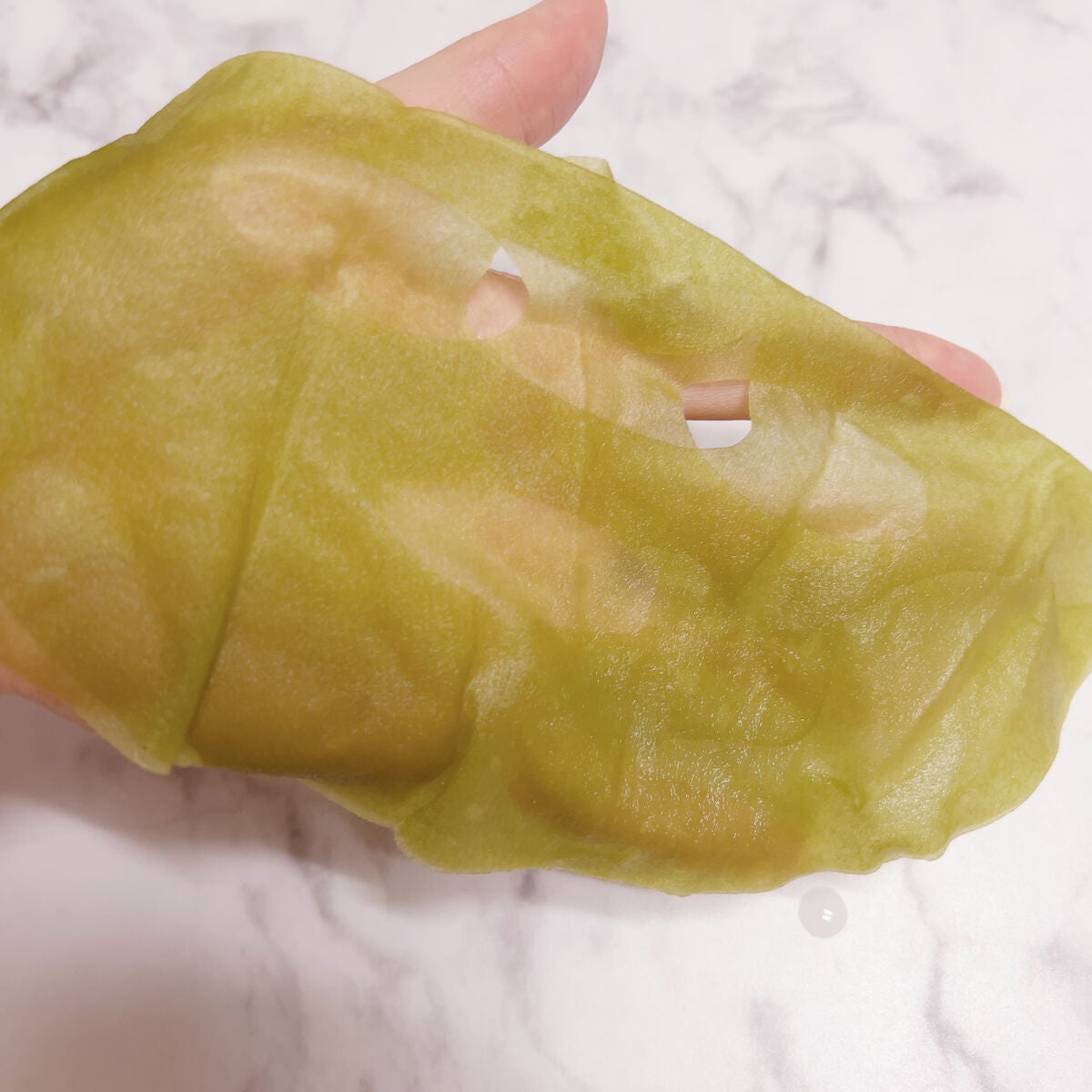 リアルシカ グリーンシート デイリーマスク/Sugar Lab/シートマスク・パックを使ったクチコミ(4枚目)