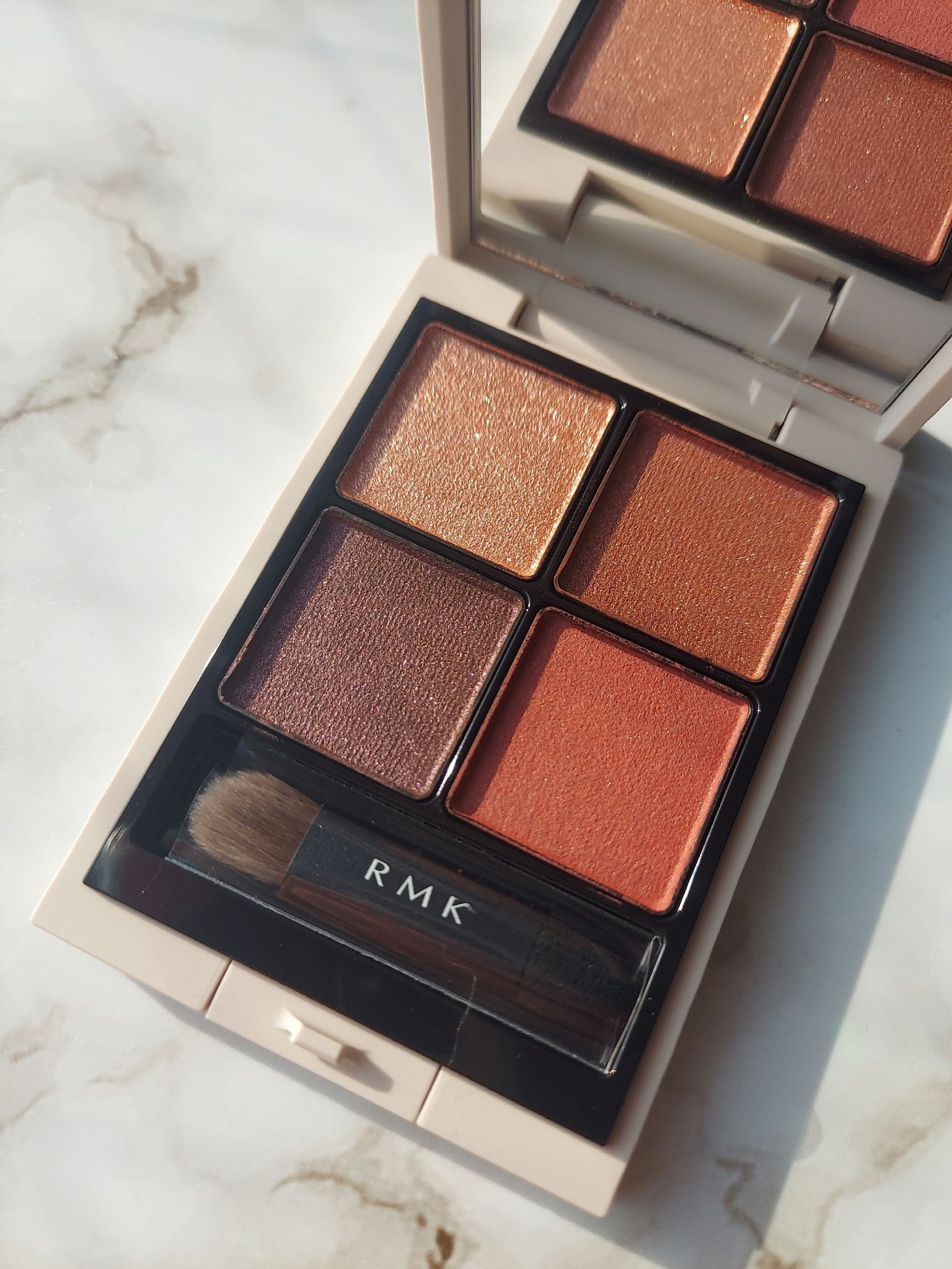 RMK シンクロマティック アイシャドウパレット/RMK/アイシャドウパレットを使ったクチコミ（3枚目）