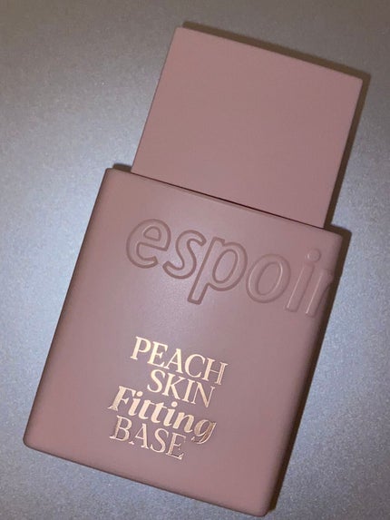 ピーチスキンフィッティングベース/espoir/化粧下地を使ったクチコミ(1枚目)