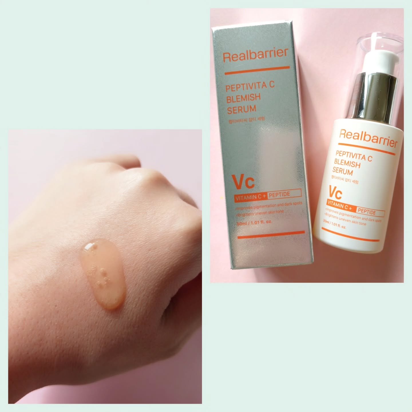 レチ二オールポアタイトニングセラム/Real Barrier/美容液を使ったクチコミ（3枚目）