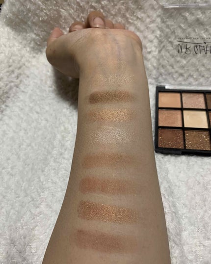 UR GLAM BLOOMING EYE COLOR PALETTE/U R GLAM/アイシャドウパレットを使ったクチコミ(3枚目)