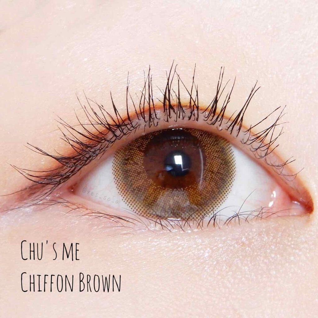 Chu's me 1day/Chu's me/ワンデー(1DAY)カラコンを使ったクチコミ(1枚目)