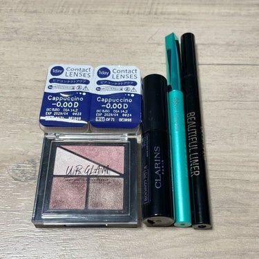 UR GLAM　VELVET EYE COLOR PALETTE ローズブラウン/U R GLAM/アイシャドウパレットを使ったクチコミ（3枚目）