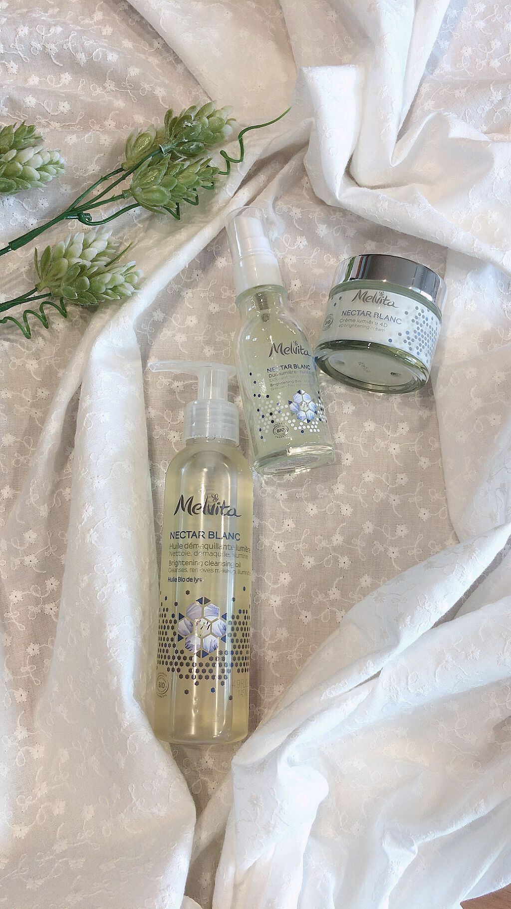 ネクターブラン クレンジングオイル /Melvita/オイルクレンジングを使ったクチコミ（3枚目）