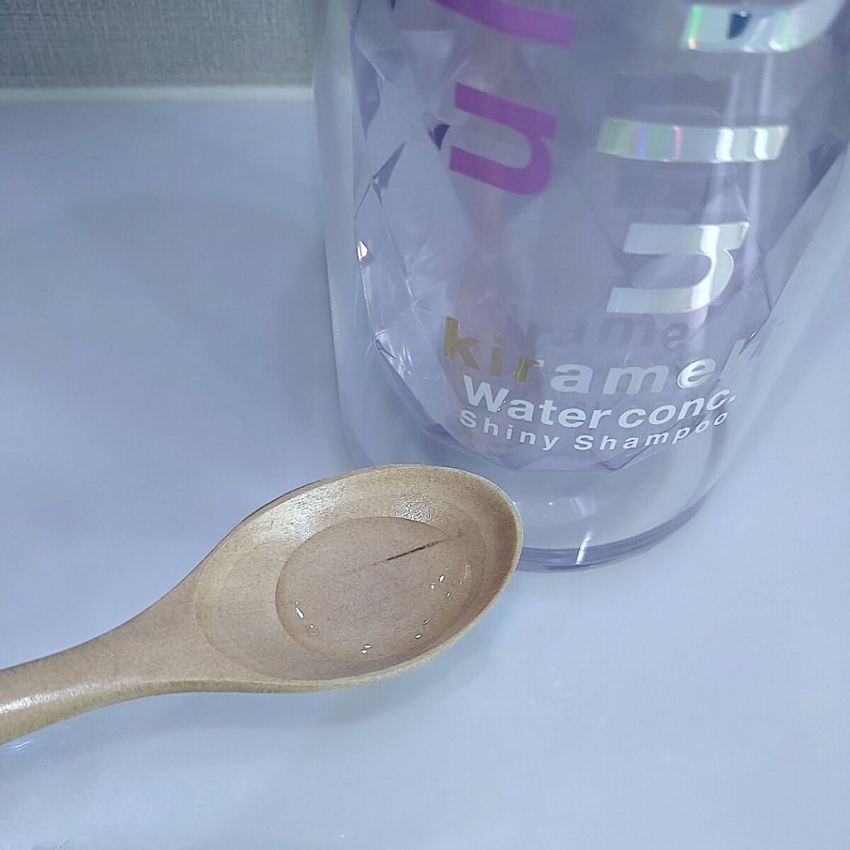 キラメキ ウォーターコンク シャイニー シャンプー/ヘアトリートメント/ululis/市販シャンプーを使ったクチコミ（2枚目）
