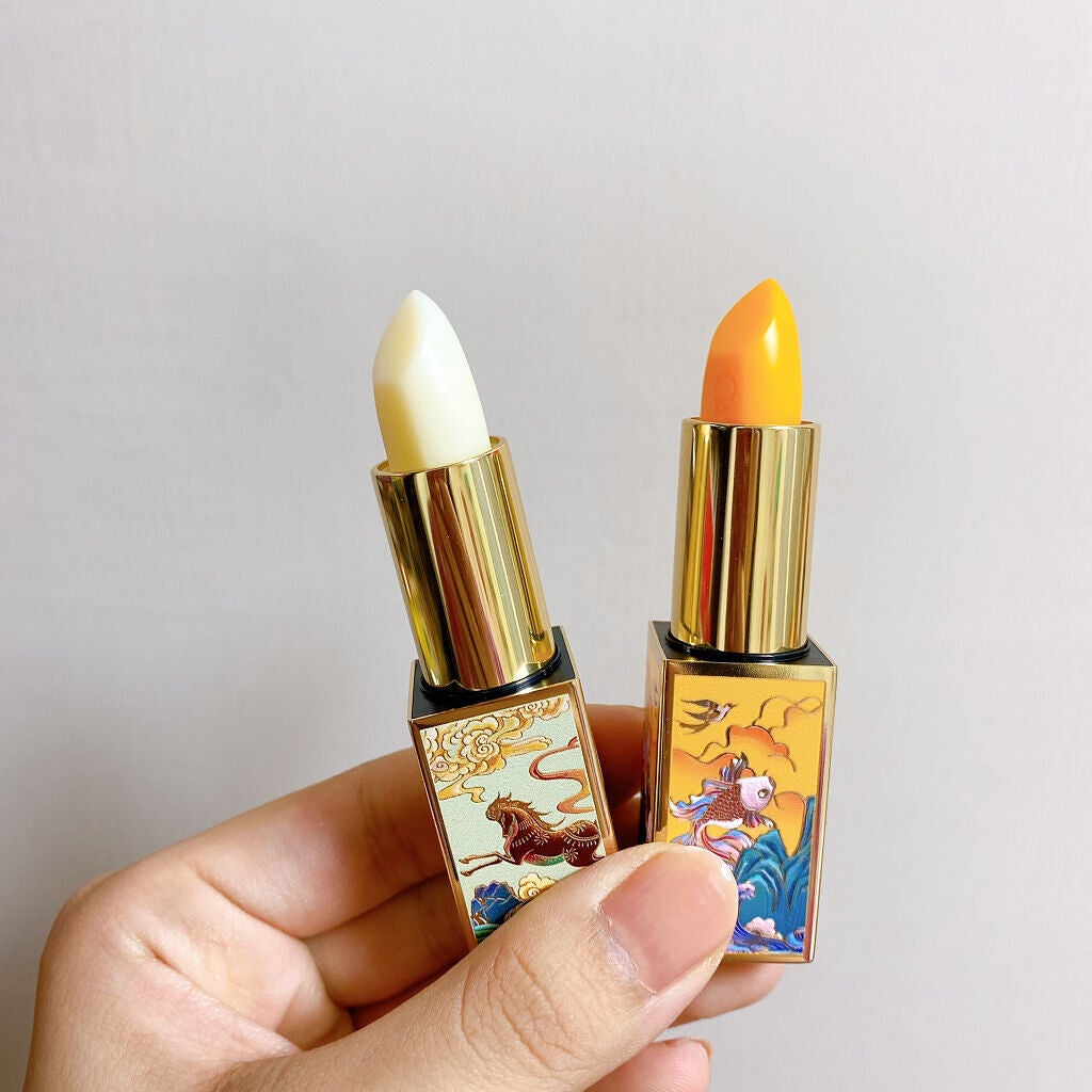 春江花月 保湿リップクリーム/CATKIN/リップケアを使ったクチコミ(2枚目)