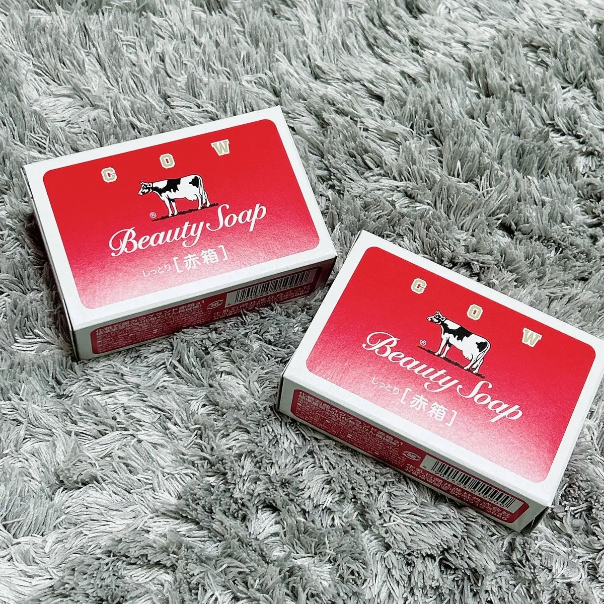 赤箱 (しっとり)/カウブランド/洗顔石鹸を使ったクチコミ（1枚目）