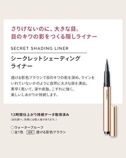 シークレットシェーディングライナー/マキアージュ/リキッドアイライナーを使ったクチコミ(3枚目)
