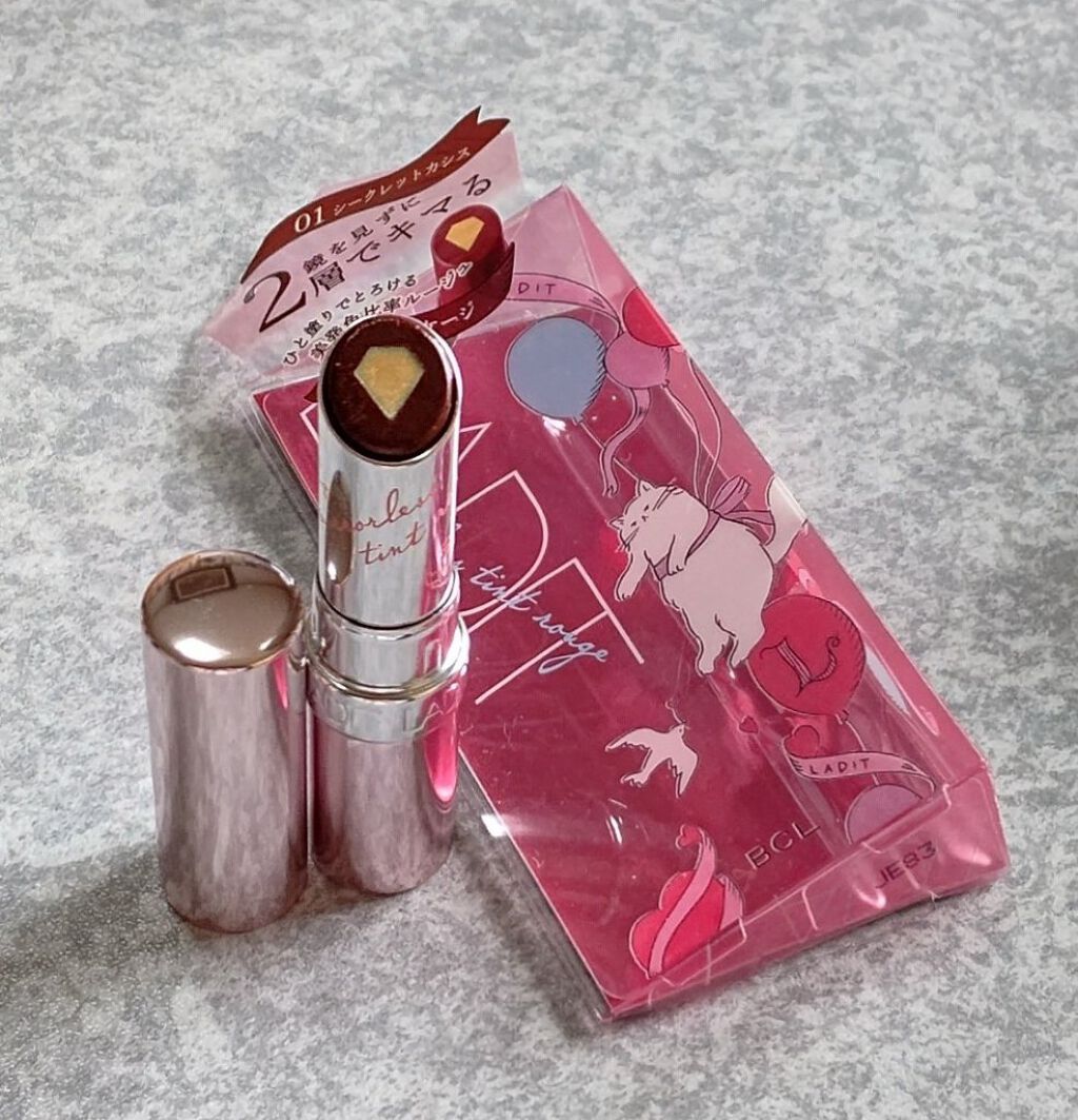 ミラーレスティントルージュ/レディット/リップティントを使ったクチコミ（1枚目）