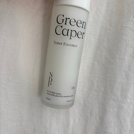 Green Caper Toner Essence/NATURAL DERMA PROJECT/化粧水を使ったクチコミ(1枚目)