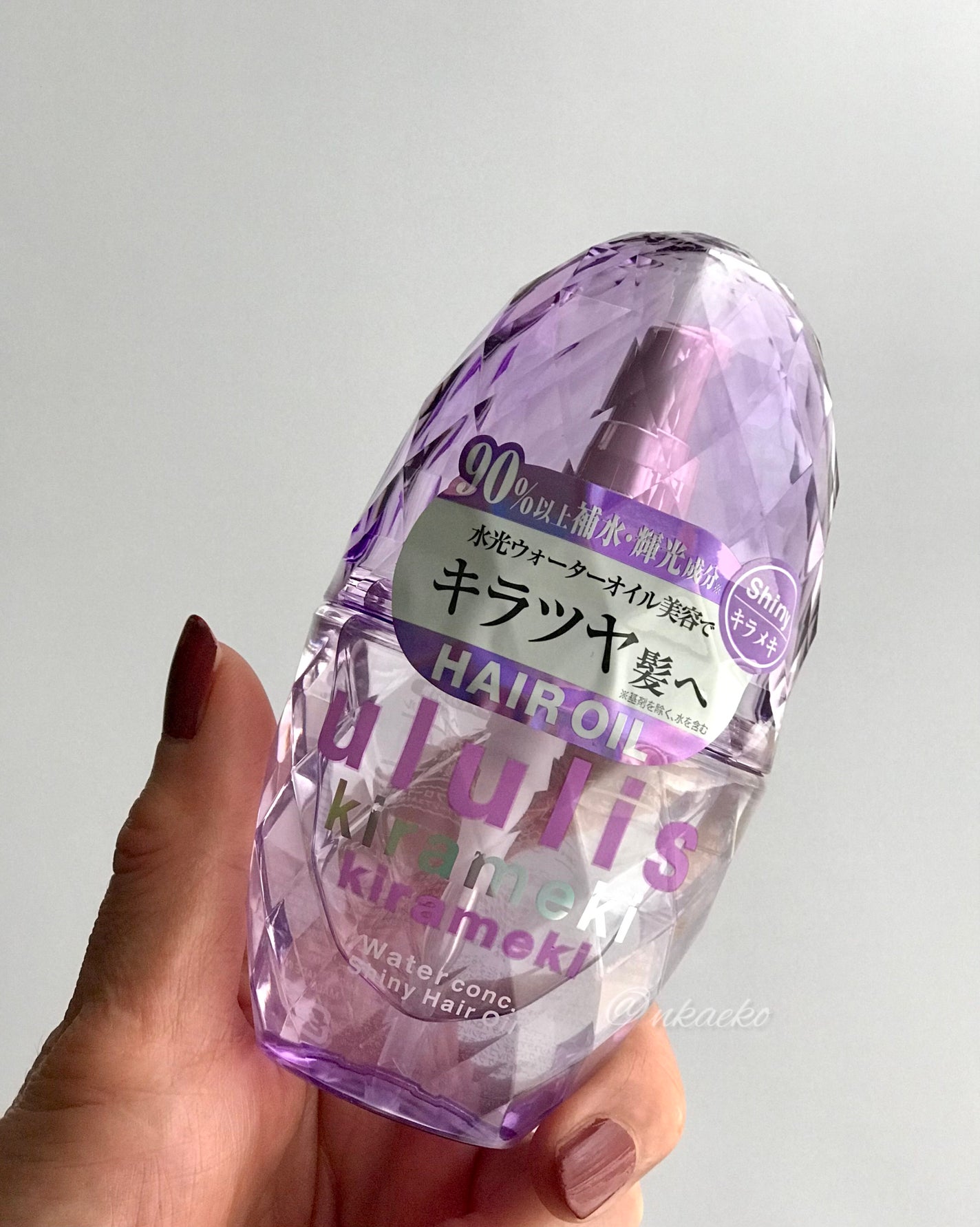 キラメキ ウォーターコンク シャイニー シャンプー/ヘアトリートメント/ululis/市販シャンプーを使ったクチコミ(3枚目)