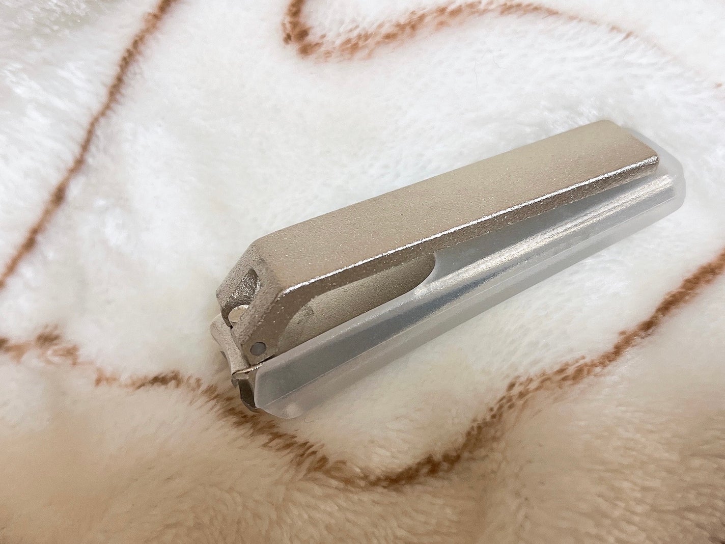 スチール爪切り/無印良品/ネイル用品を使ったクチコミ(1枚目)