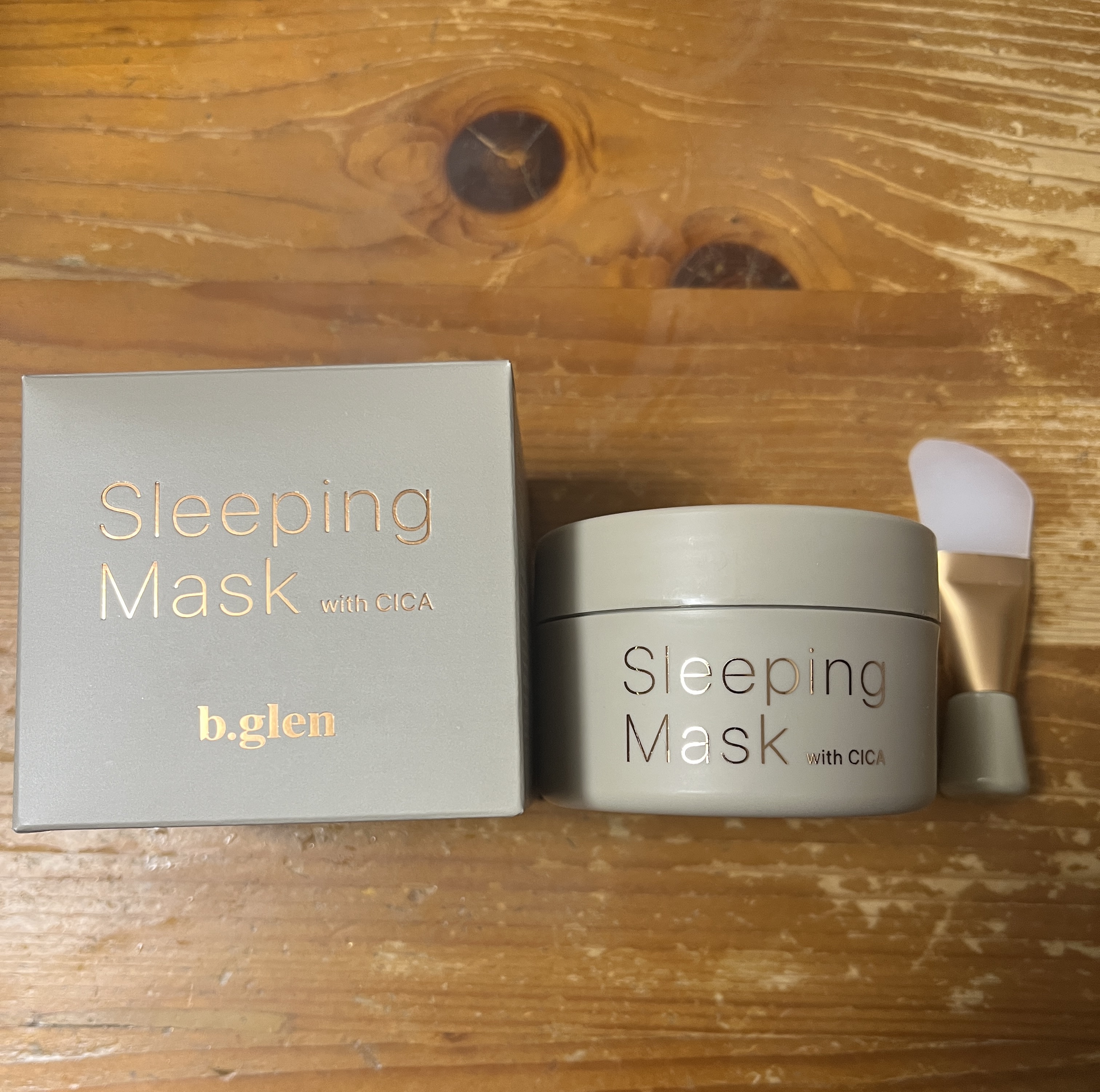 スリーピングマスク with CICA/b.glen/フェイスクリームを使ったクチコミ（1枚目）