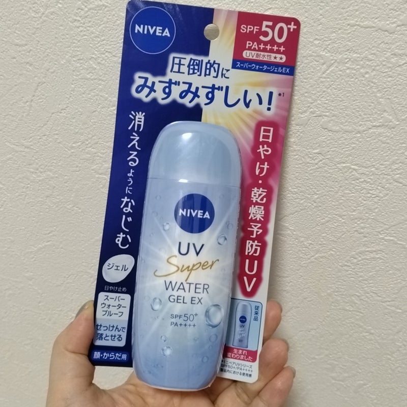 ニベアUV ウォータージェルEX/ニベア/日焼け止めジェルを使ったクチコミ（2枚目）