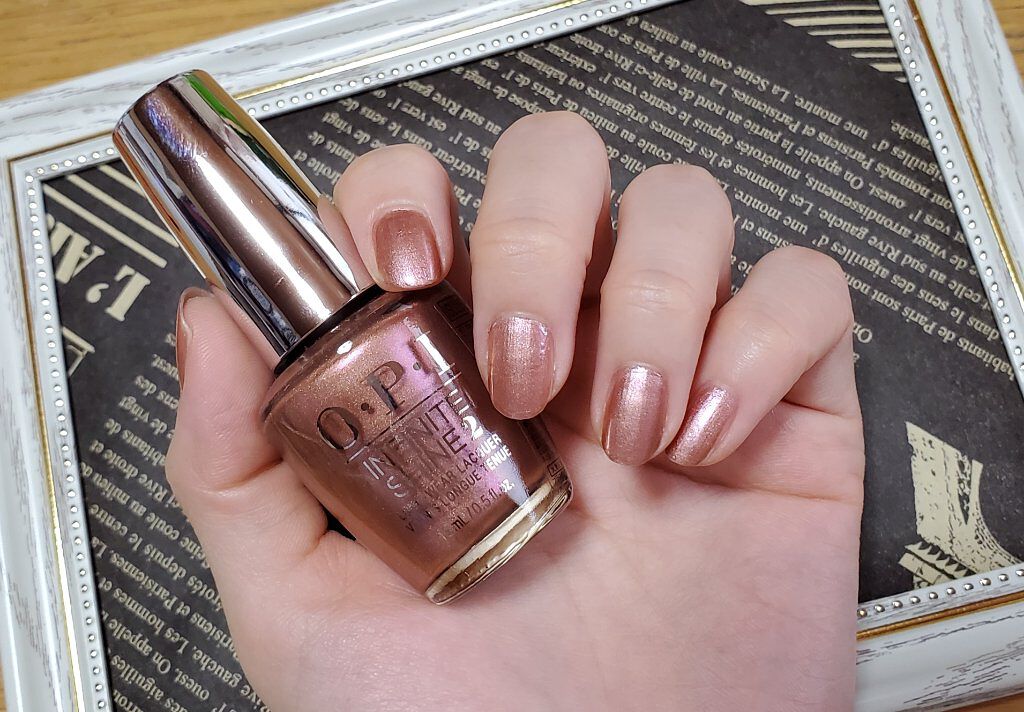 インフィニットシャイン ネイルラッカー/O・P・I/マニキュアを使ったクチコミ（1枚目）