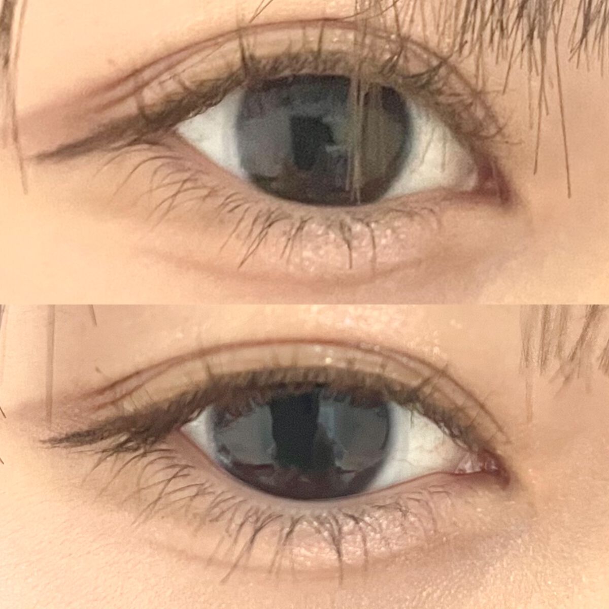 「塗るつけまつげ」自まつげ際立てタイプ/デジャヴュ/マスカラを使ったクチコミ（3枚目）