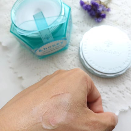 アンドハニー サボン クレンジングバーム ブルークレイ/&honey/クレンジングバームを使ったクチコミ(3枚目)