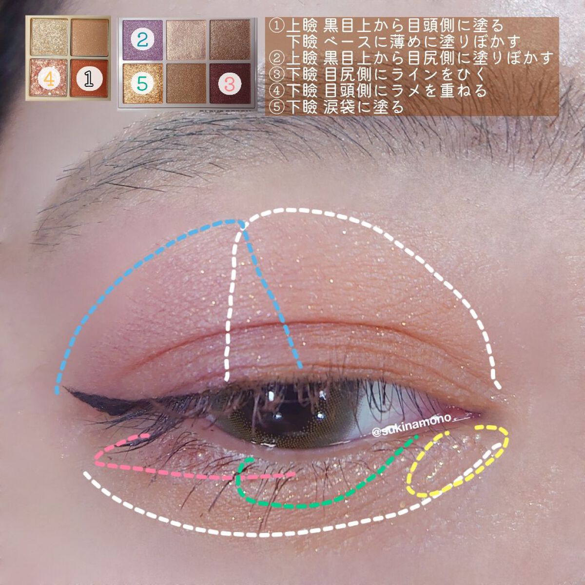 LINE FRIENDS EDITION/rom&nd/メイクアップキットを使ったクチコミ（3枚目）