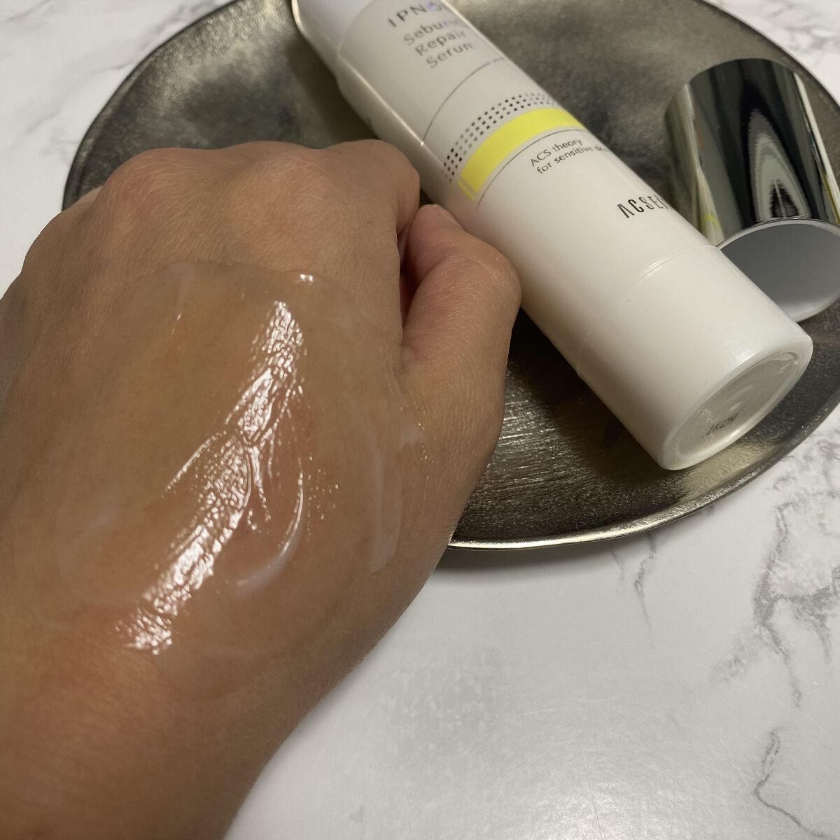イプノス シーバムクリア リペアセラム/ACSEINE/美容液を使ったクチコミ（3枚目）