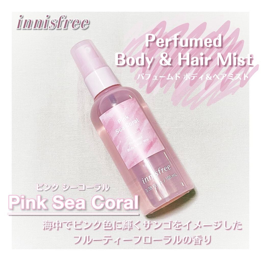 パフュームド ボディ&ヘアミスト/innisfree/香水(その他)を使ったクチコミ(1枚目)