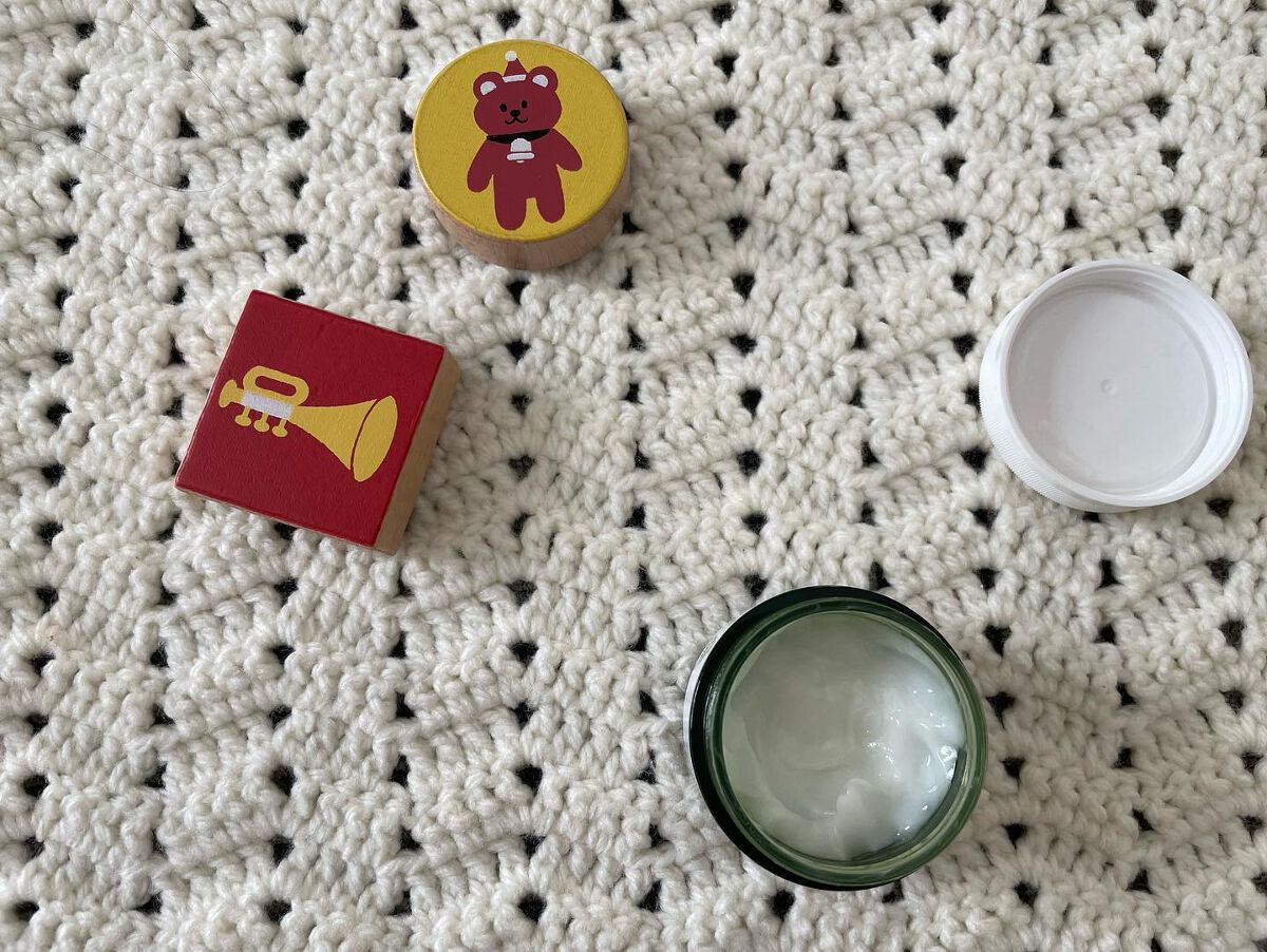 ダーマ グリーンティー プロバイオティクス クリーム/innisfree/フェイスクリームを使ったクチコミ（2枚目）