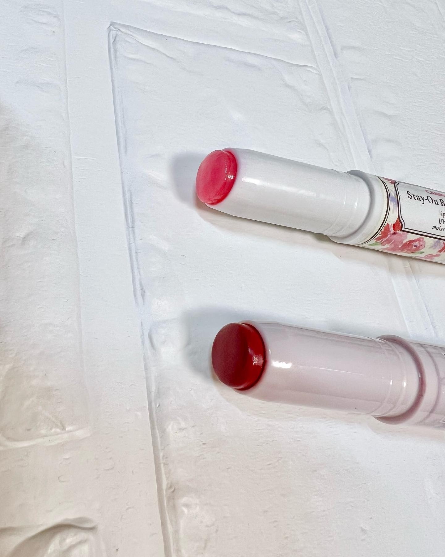 ステイオンバームルージュ（ティントタイプ） T02 ハッピーチューリップ/キャンメイク/リップティントを使ったクチコミ（3枚目）