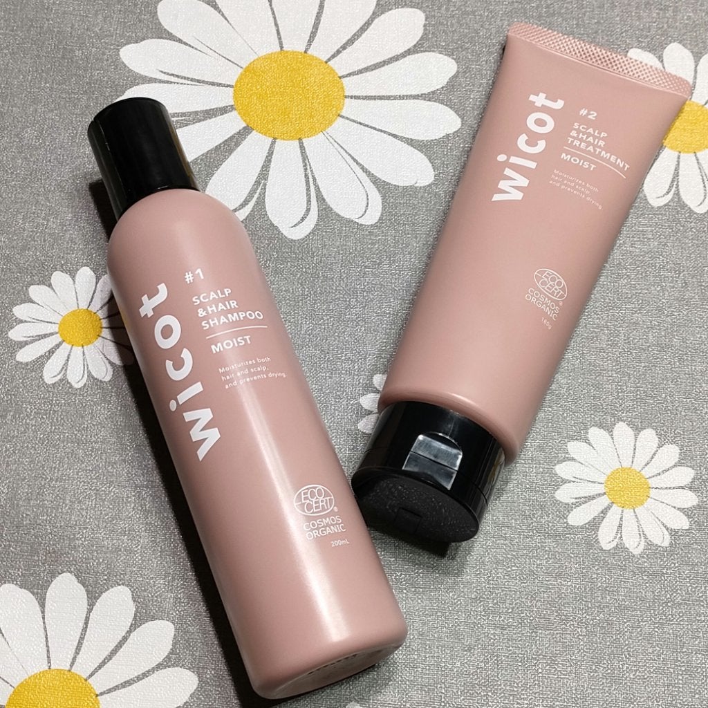 スカルプ&ヘア シャンプー/トリートメント モイスト/wicot/市販シャンプーを使ったクチコミ(1枚目)