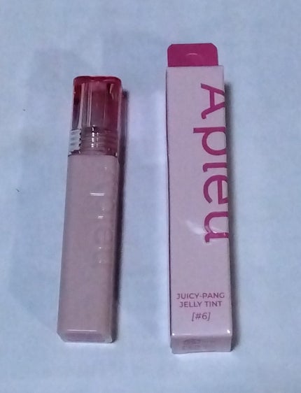 アピュー ジューシーパン ジェリーティント #6 ベリージェリー/A’pieu/リップティントを使ったクチコミ(1枚目)