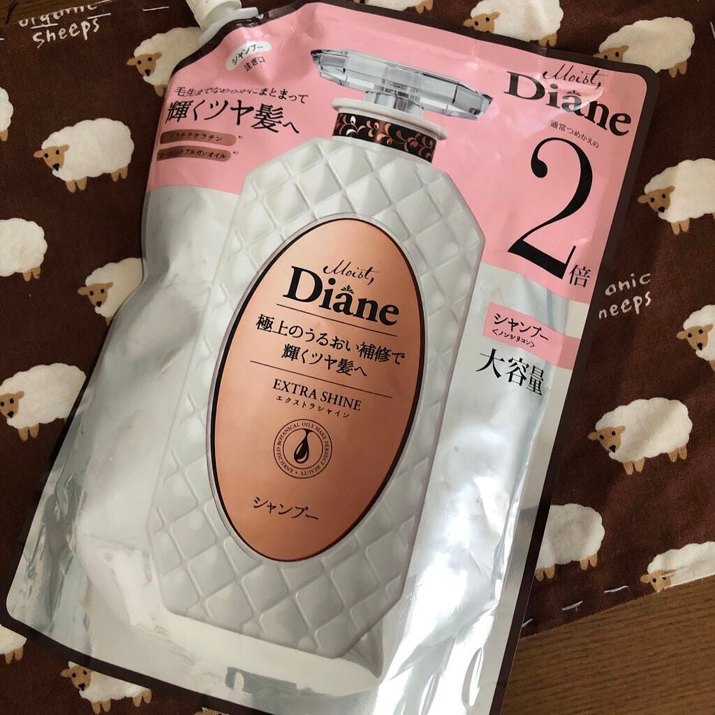 パーフェクトビューティ モイストダイアン エクストラシャイン シャンプー/トリートメント/ダイアン/市販シャンプーを使ったクチコミ(1枚目)