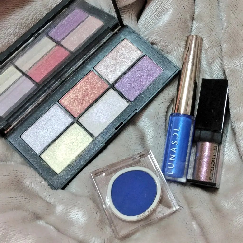 フラッシュクリエイター EX04 Mineral Blue/LUNASOL/リキッドアイライナーを使ったクチコミ（1枚目）