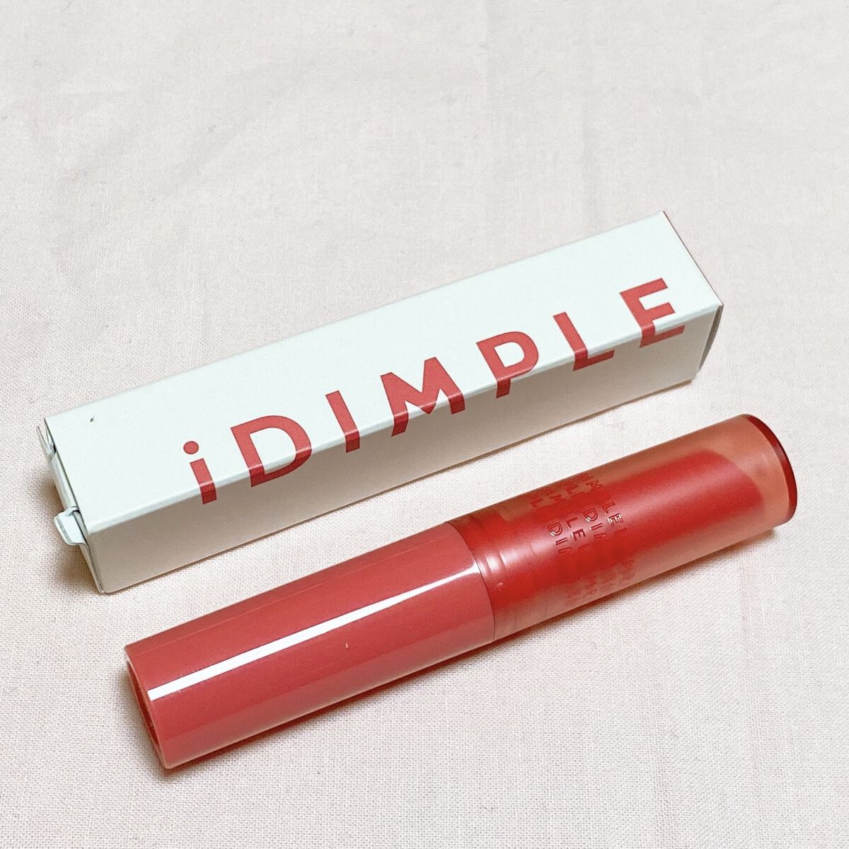 ティントマイスターリップ 01 運命ピンク/iDIMPLE/リップティントを使ったクチコミ（1枚目）