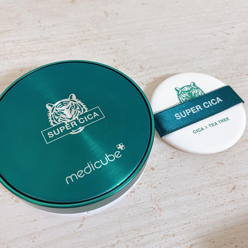 スーパーシカクッション/MEDICUBE/クッションファンデーションを使ったクチコミ（2枚目）