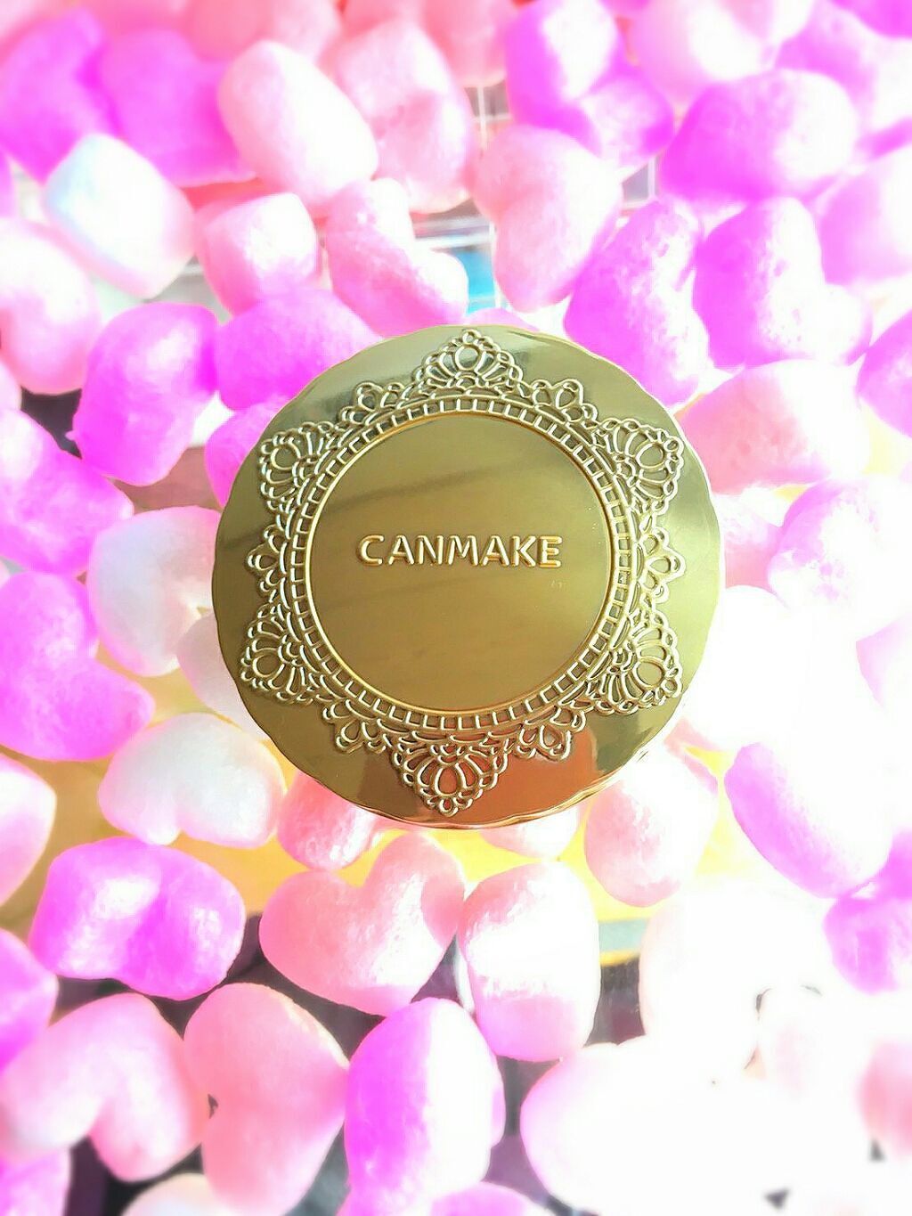 【旧品】マシュマロフィニッシュパウダー/キャンメイク/プレストパウダーを使ったクチコミ(1枚目)