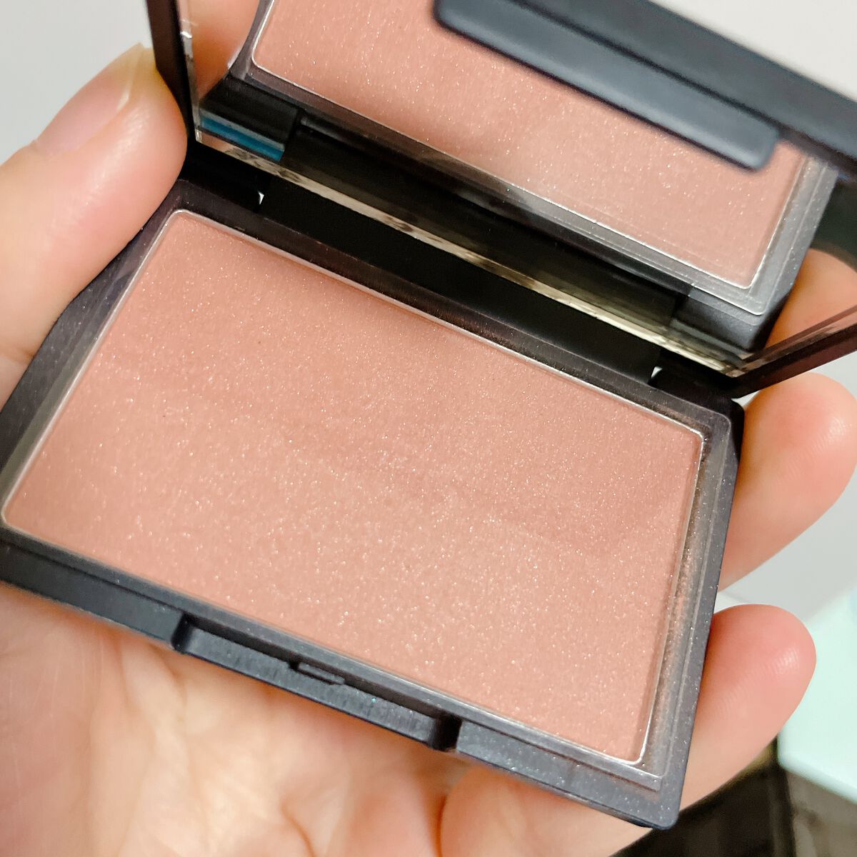 ピュア チーク カラー シナモンブラウン/heme/パウダーチークを使ったクチコミ（1枚目）